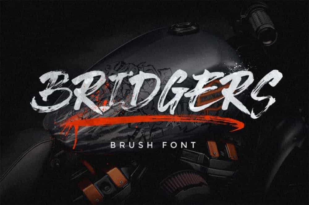 Bridgers Font Image 1