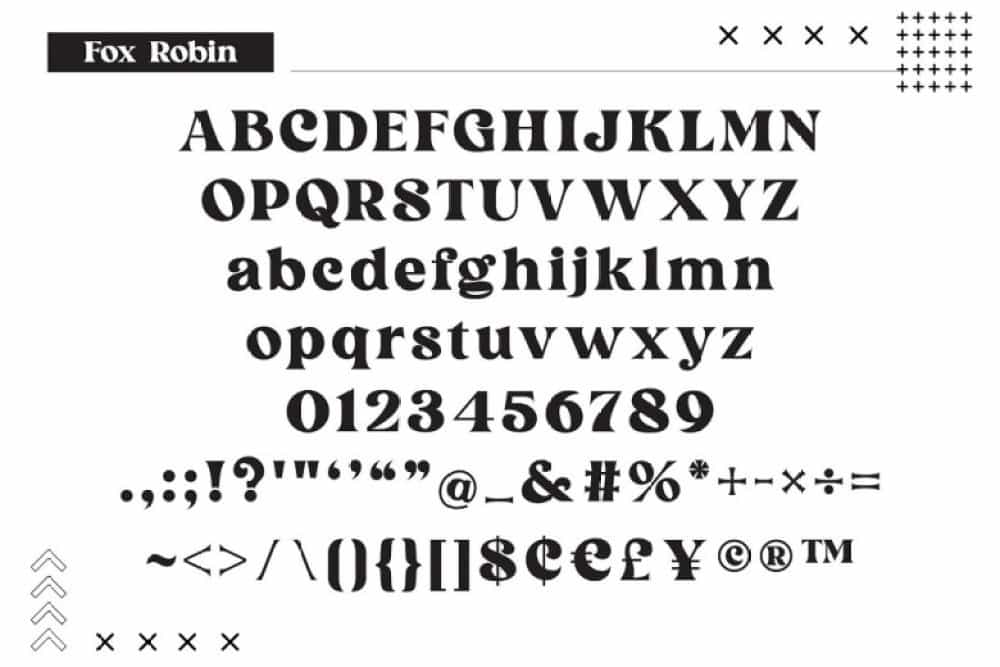 Fox Robin Font Image 3