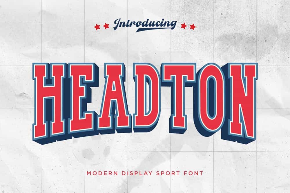 Headton Font Image 4