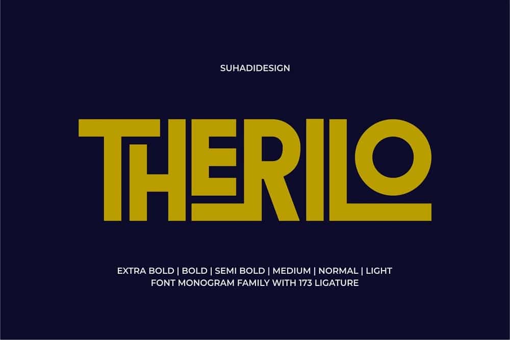 Therilo Font Family Image 4