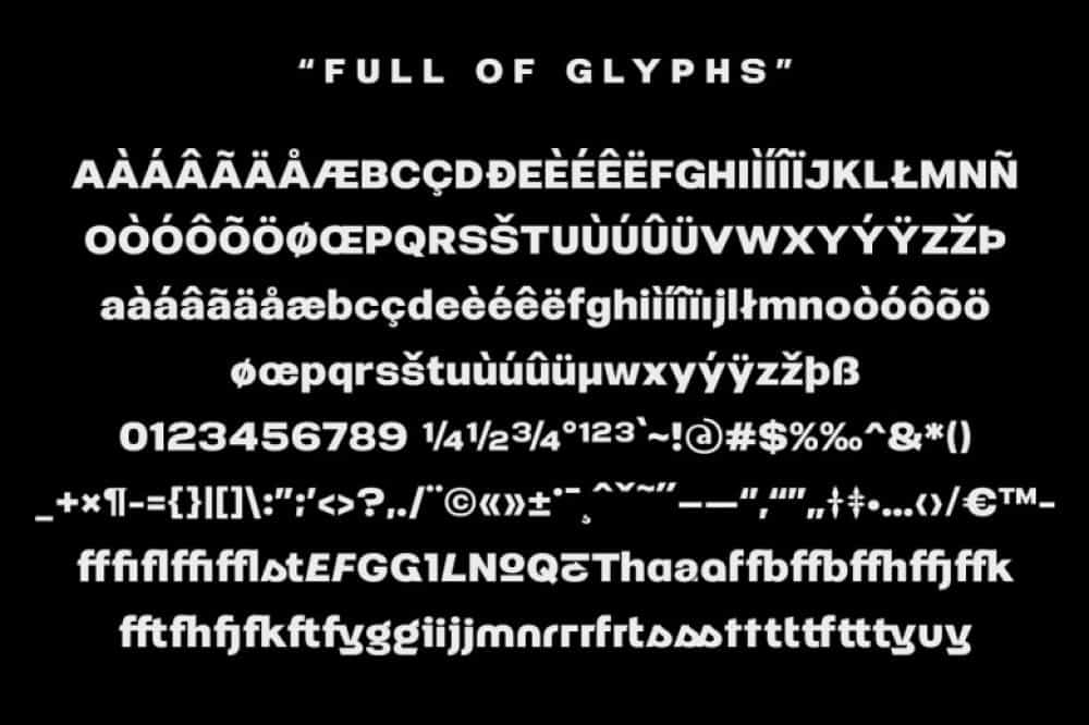 Bheltyne Font Image 3