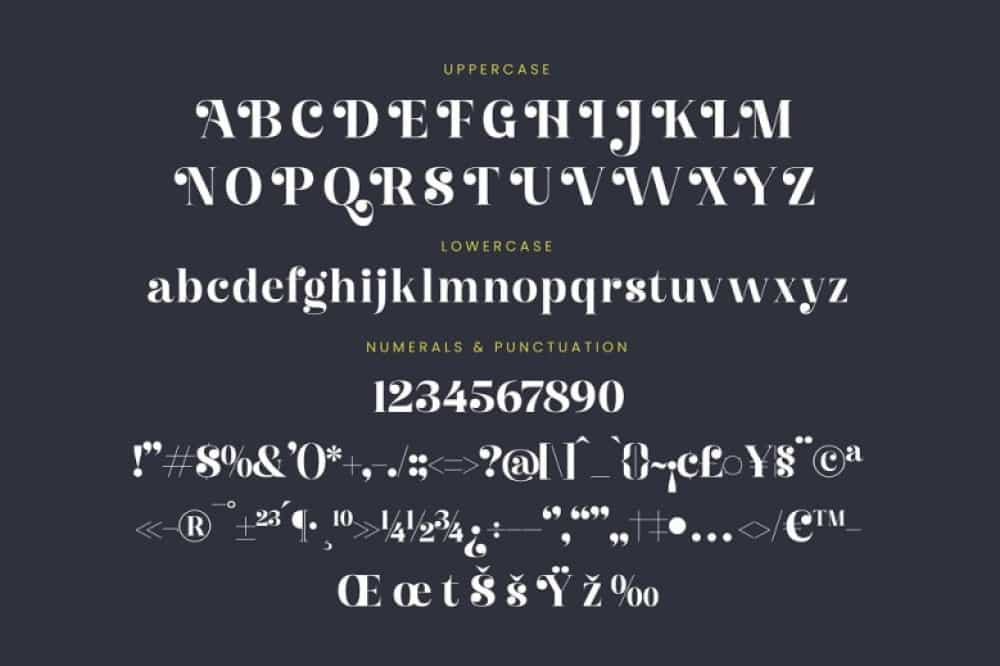 Giglik Merkia Font Image 3