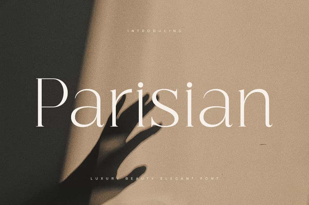 Parisian Font Image 1