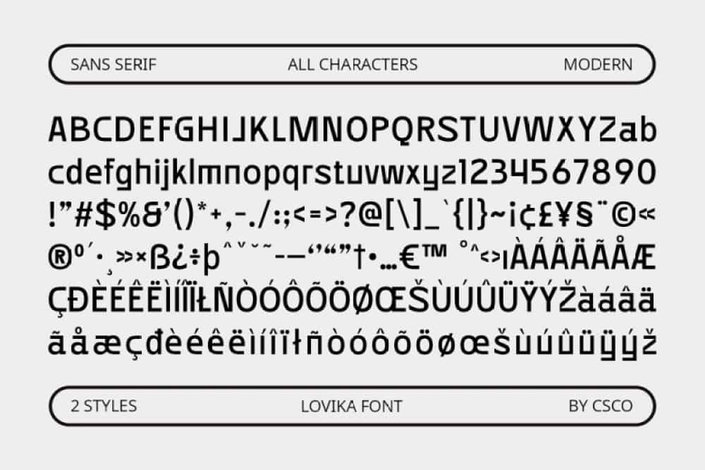 Lovika Font Image 3