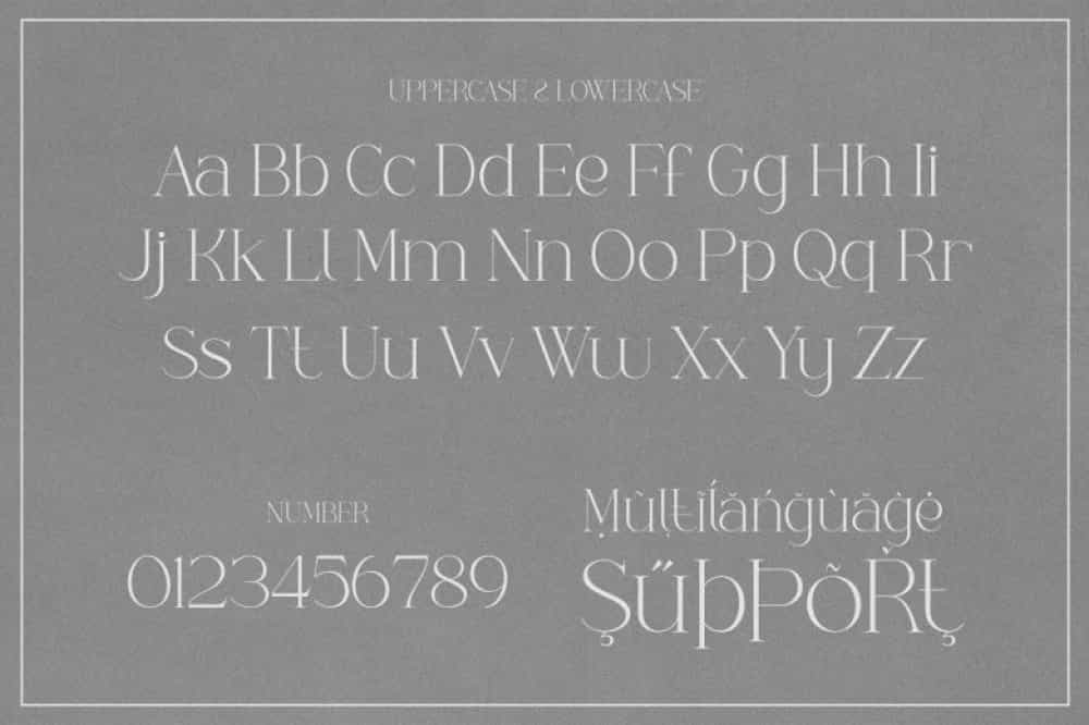 Simple Ask Font Image 3