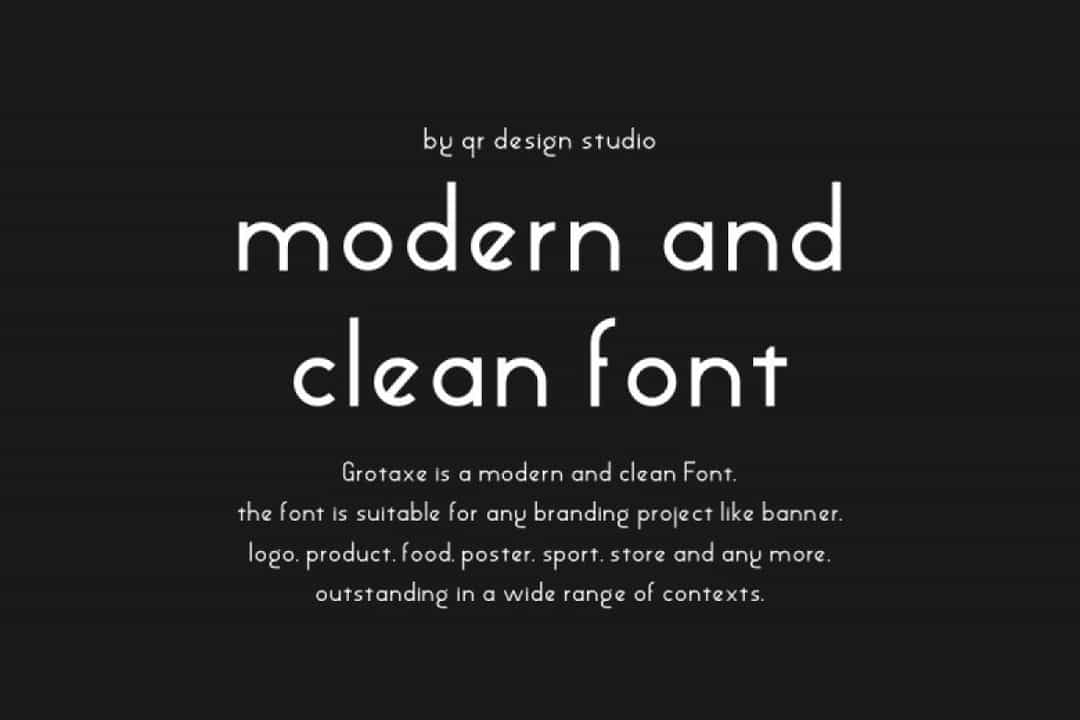 Grotaxe Font Image 2