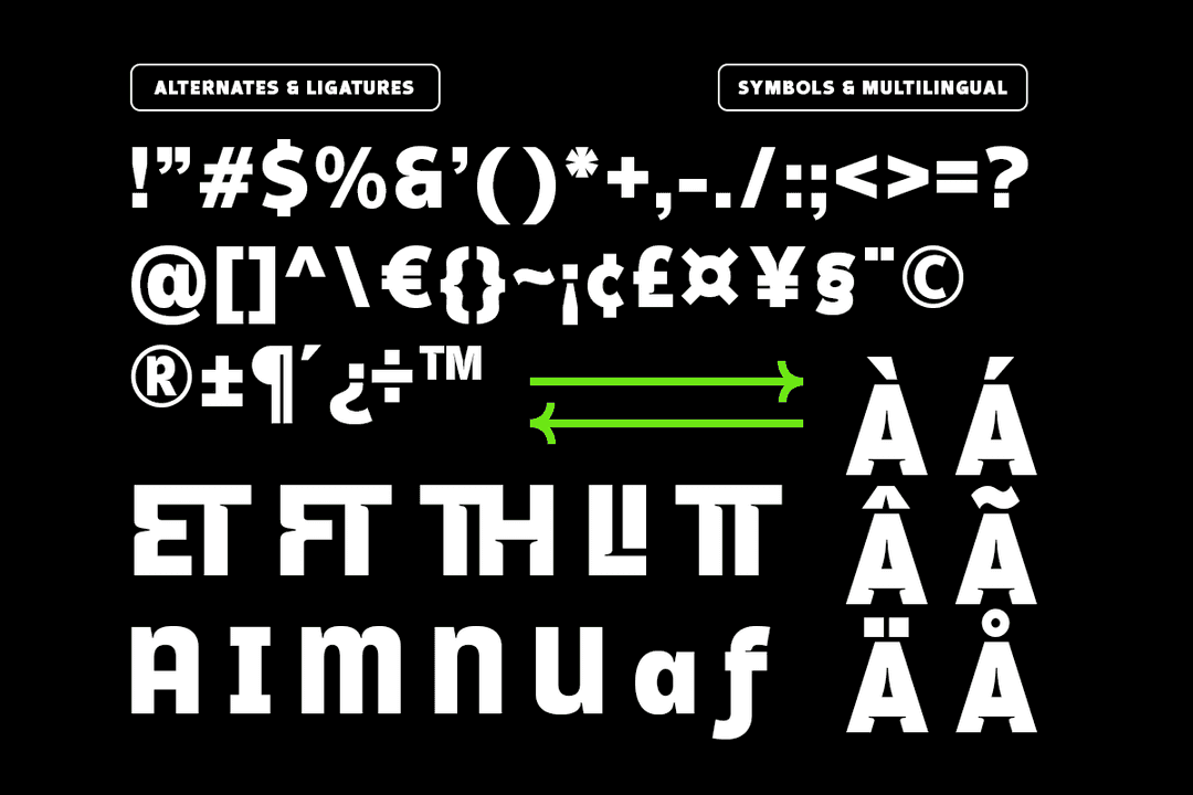 Readway Font Image 3