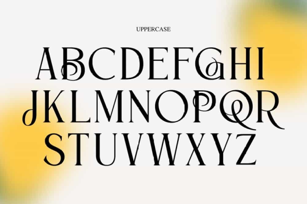 Glique Font Image 3