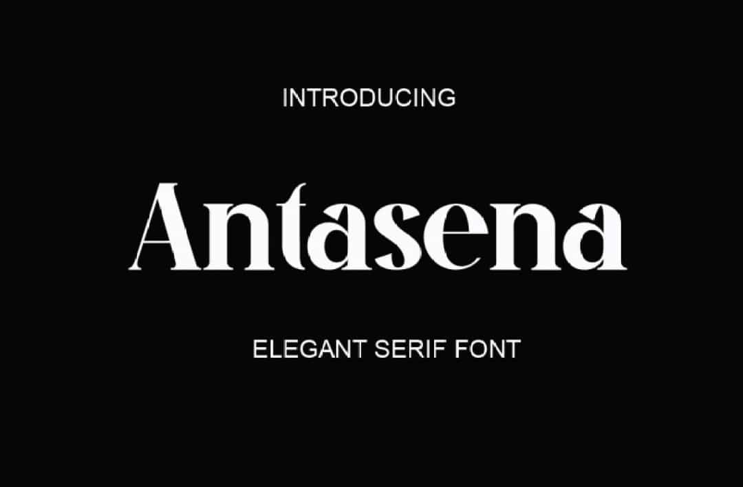 Antasena Font Image 1