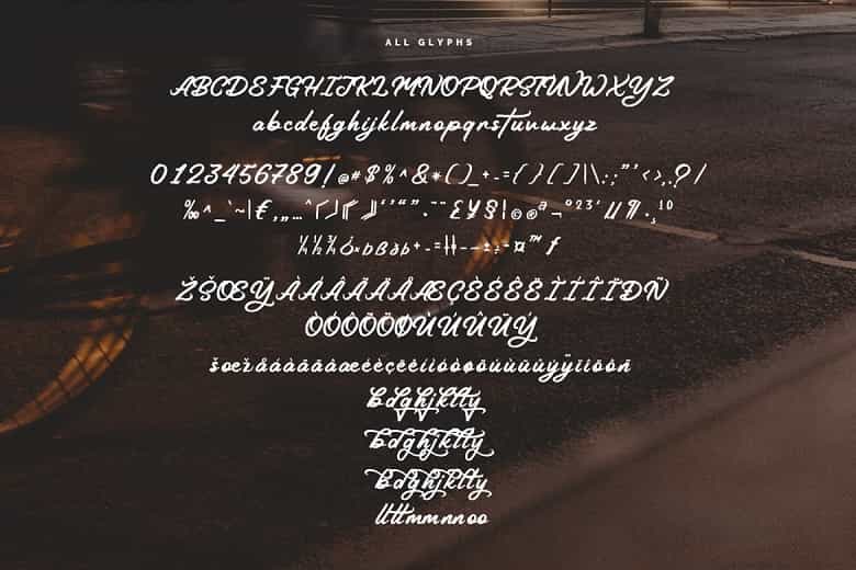 Road Stone Font Image 3