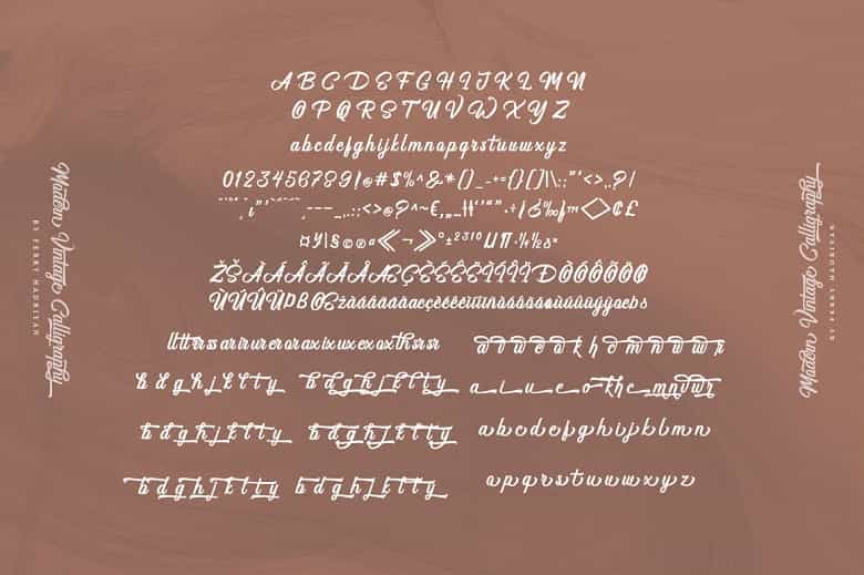 Bhorgcust Font Image 3