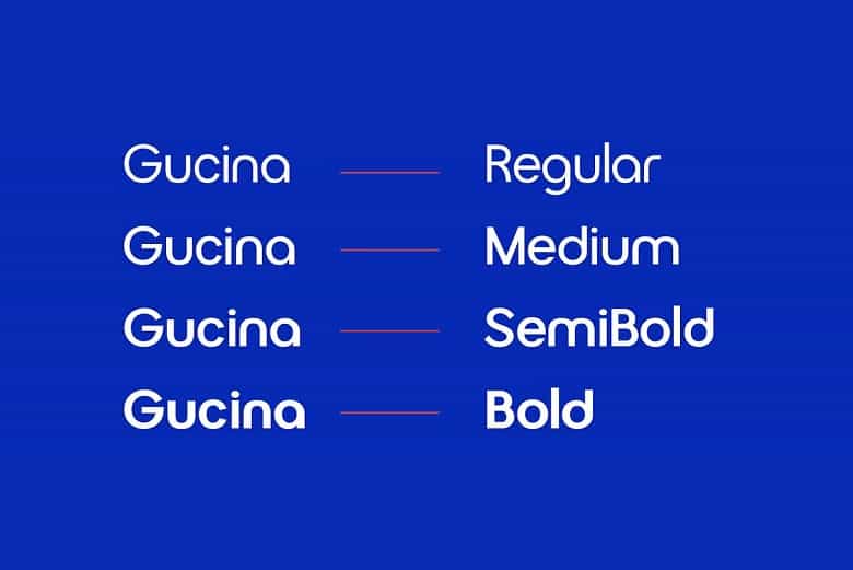 Gucina Font Family Image 2