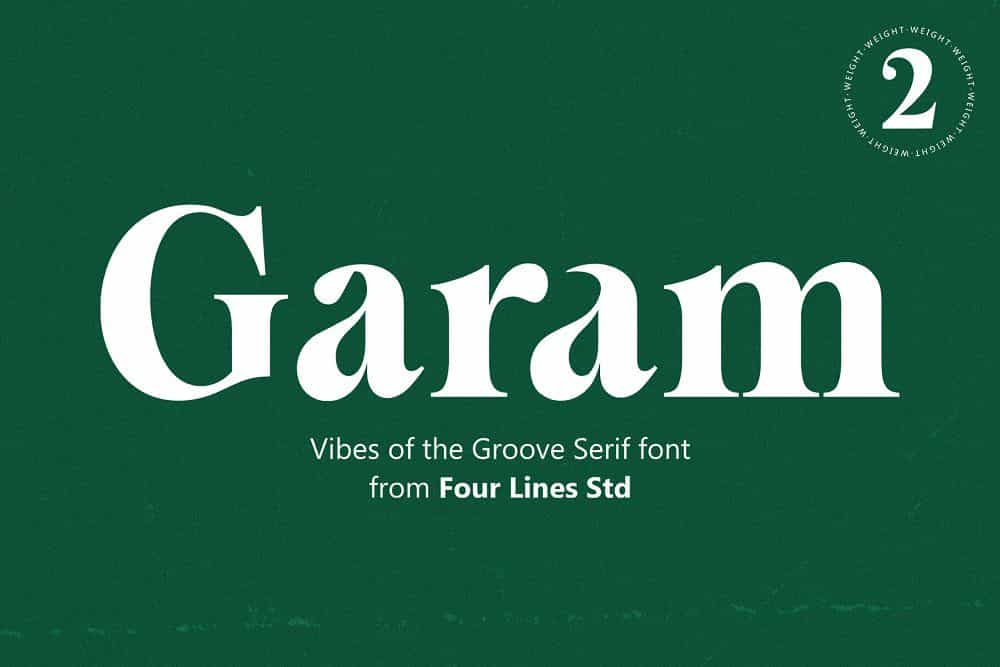 Garam Font Image 1