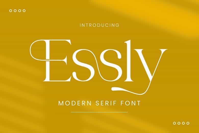 Essly Font Image 1