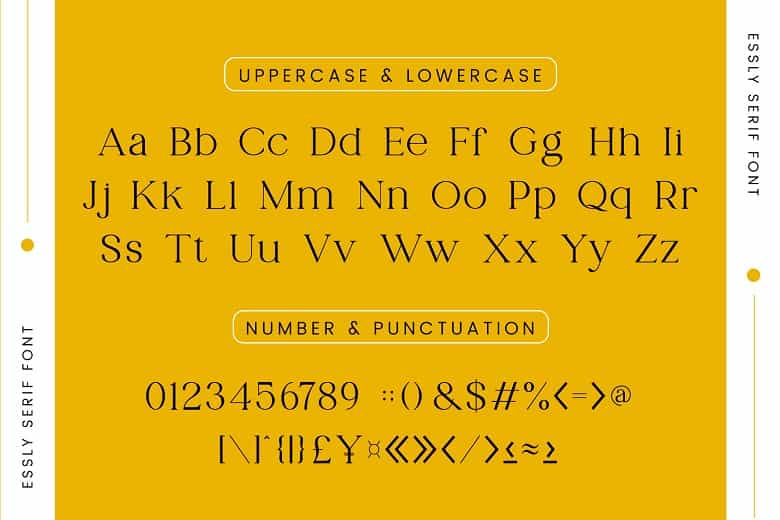 Essly Font Image 3