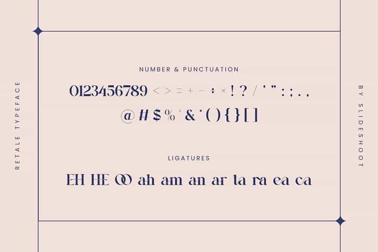 Retale Font Image 3
