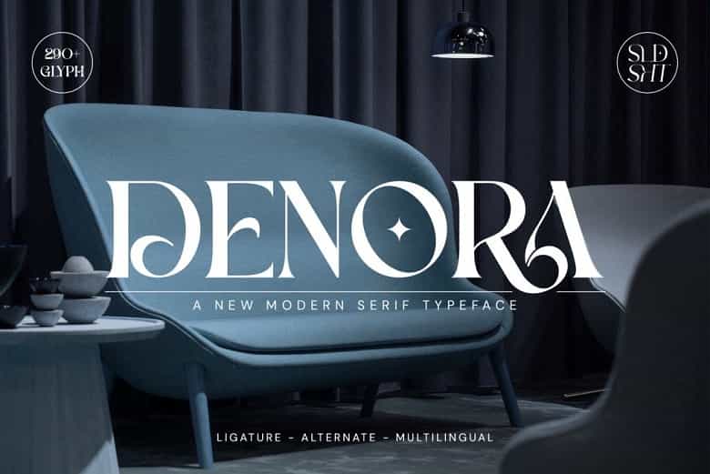 Denora Font Image 1