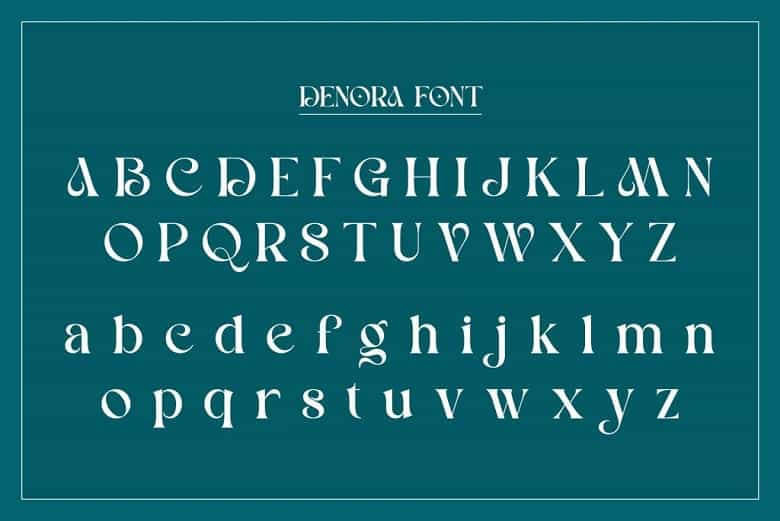 Denora Font Image 2