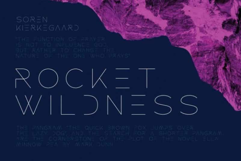 Rocket Wildness Font Image 1