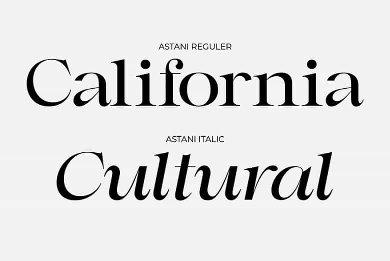 Astani Display Font Image 3