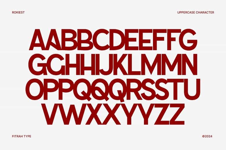 Rokiest Font Family Image 3