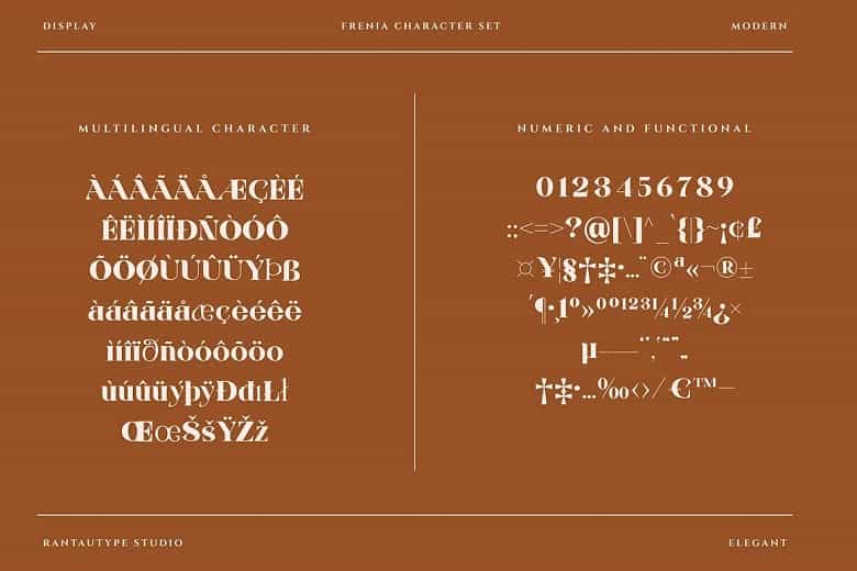 Frenia Font Image 3