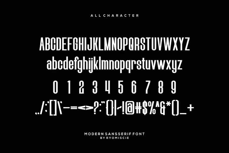 Giefgat Font Image 3