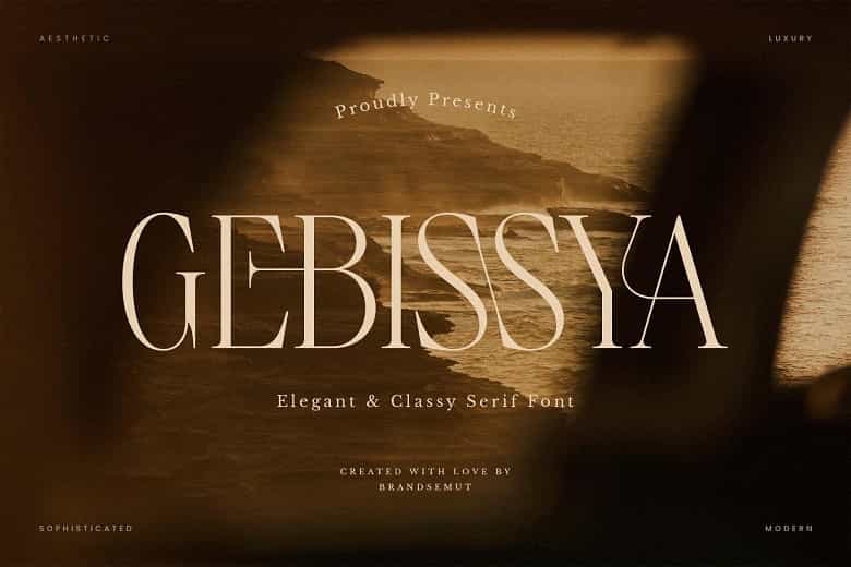 Gebissya Font Image 1