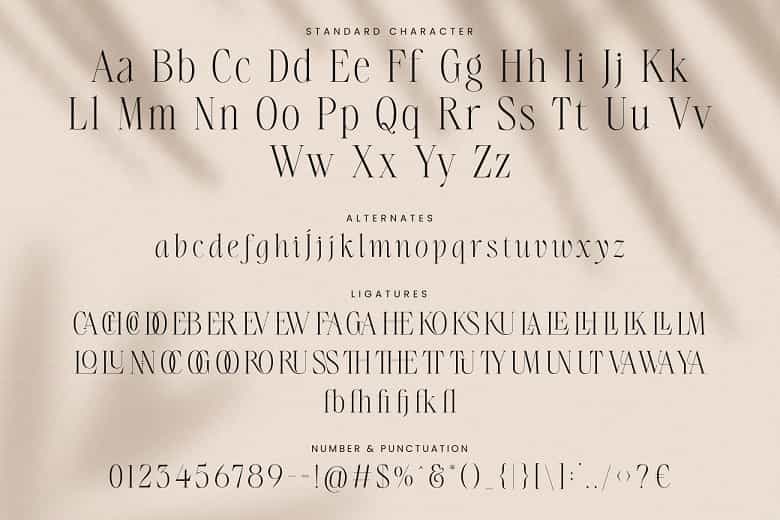 Gebissya Font Image 3