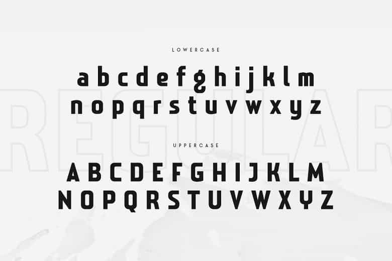 Jaguar Font Image 2