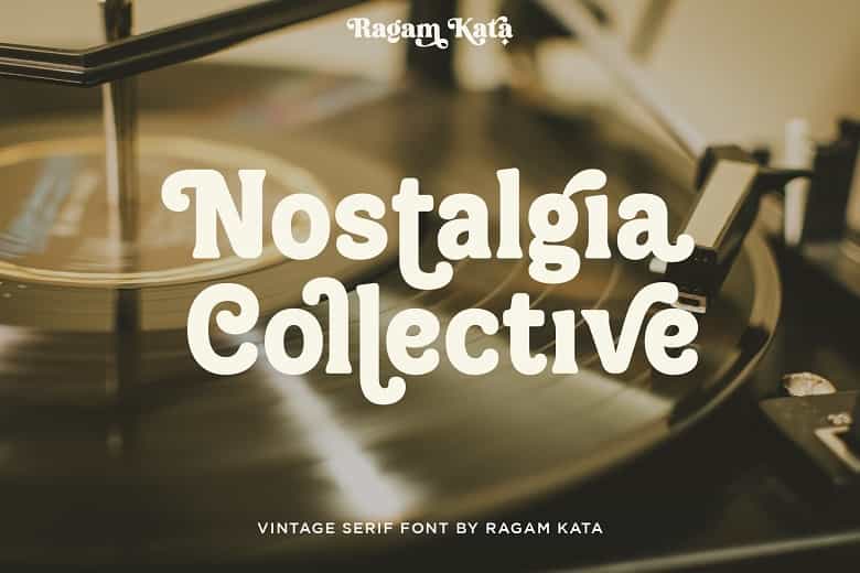 Nostalgia Collective Font Image 1
