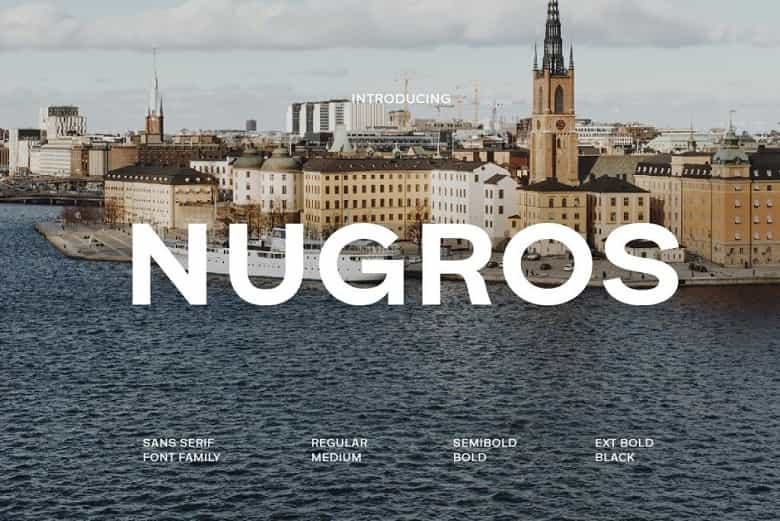 Nugros Font Family Image 1