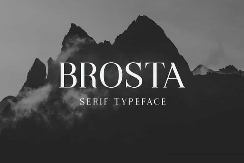 Brosta Font Image 1