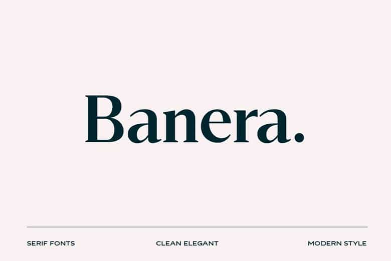 Banera Font Image 1