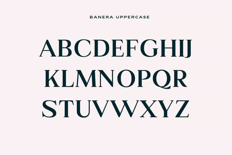 Banera Font Image 2