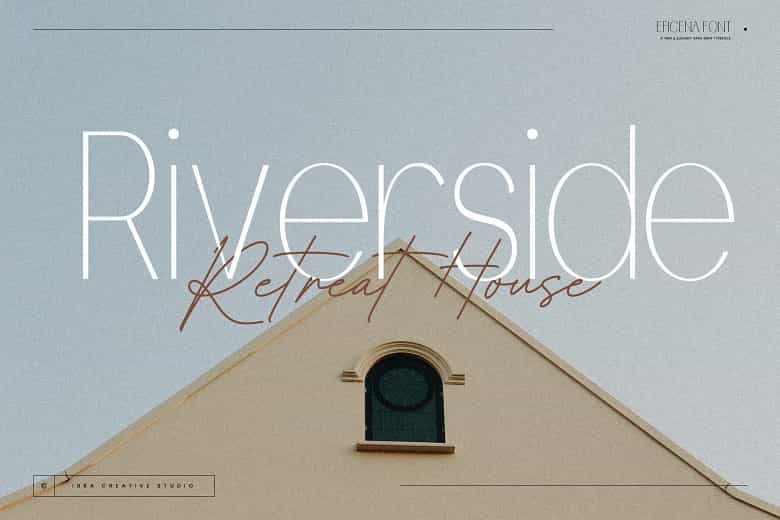 Eficena Font Image 2