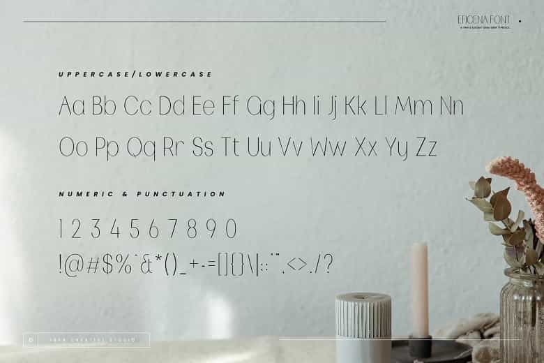 Eficena Font Image 3