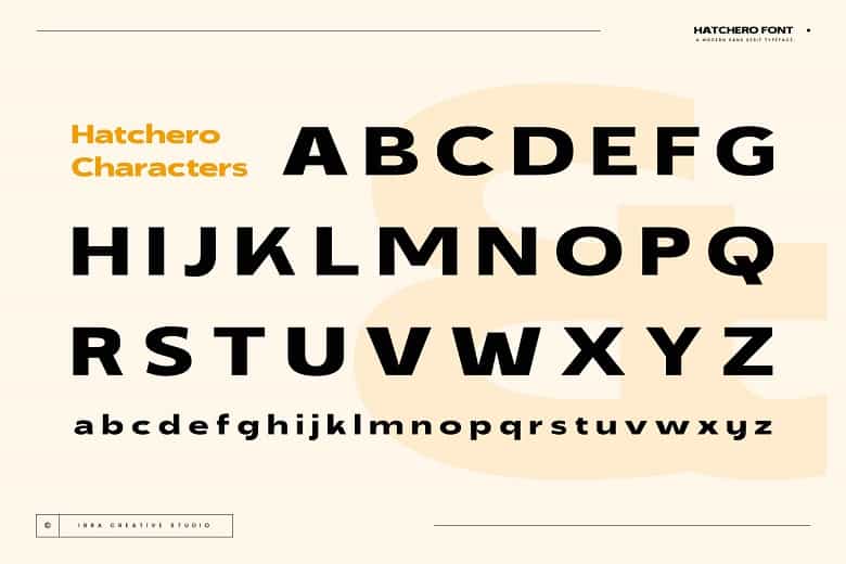 Hatchero Font Image 2