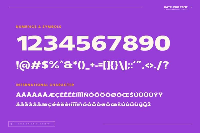 Hatchero Font Image 3