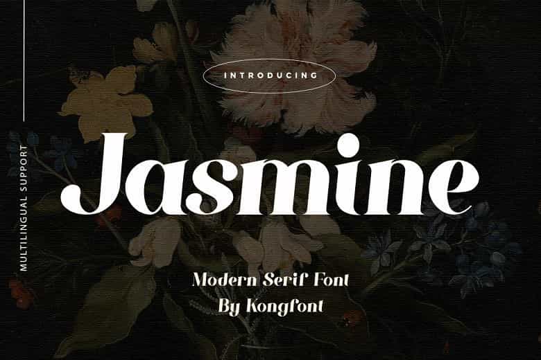 Jasmine Font Image 1