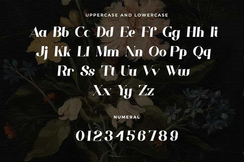 Jasmine Font Image 3
