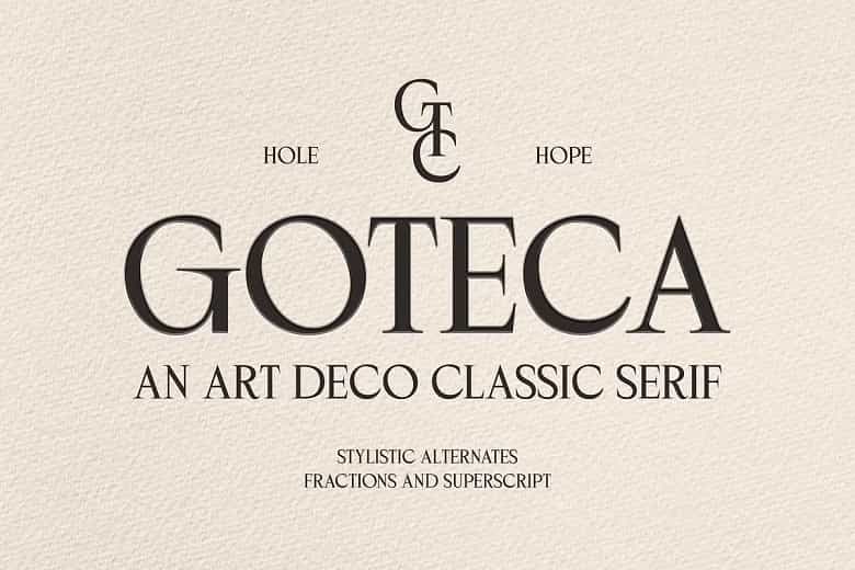 Goteca Font Image 1