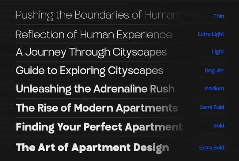TBJ Endgraph Font Family Image 3