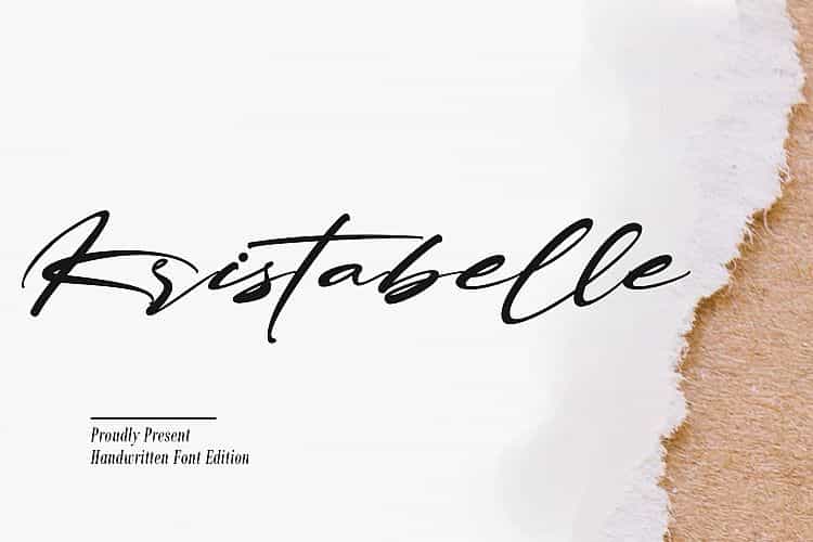 Kristabelle Script Font Image 1