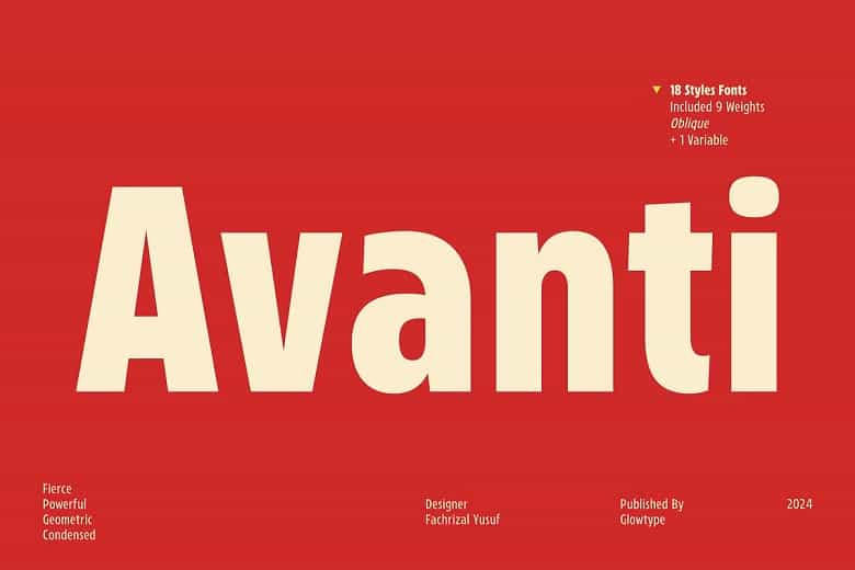 Avanti Font Family Image 1
