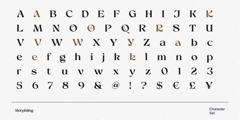 Morphling Font Image 3