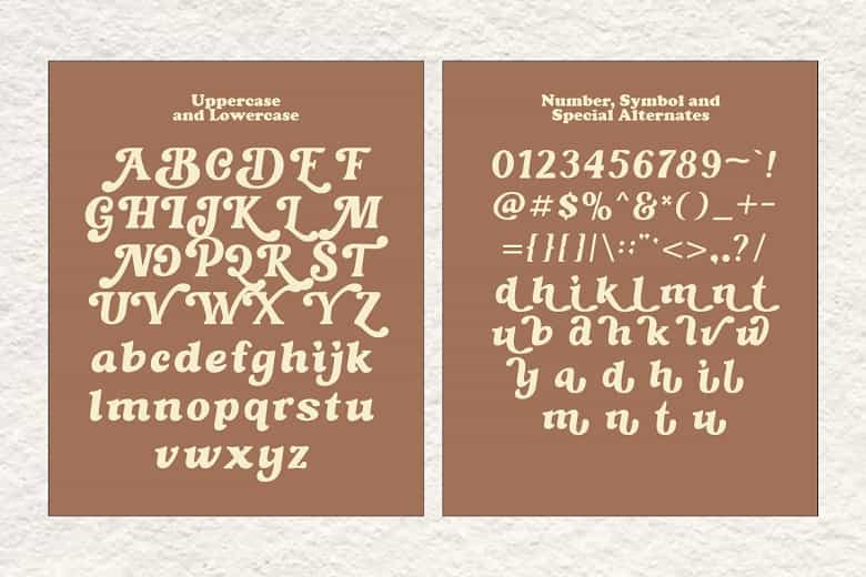 Thitheri Font Image 3