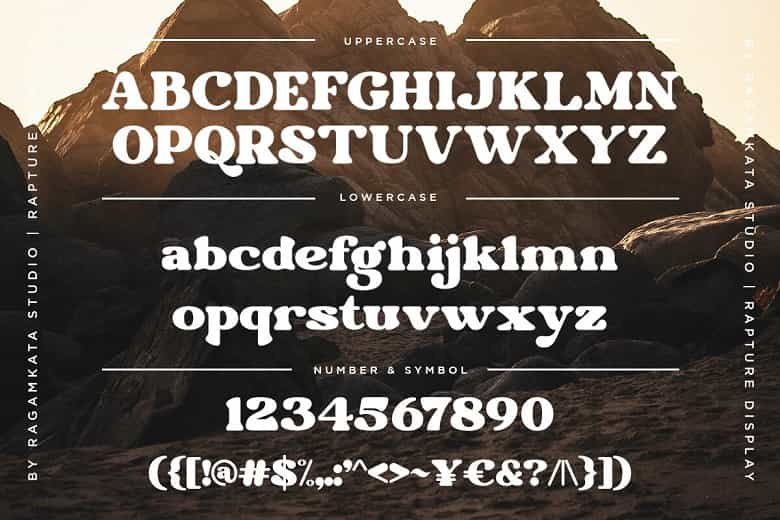 Rapture Font Image 3