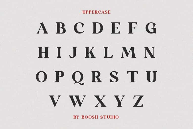 Baithe Font Image 2