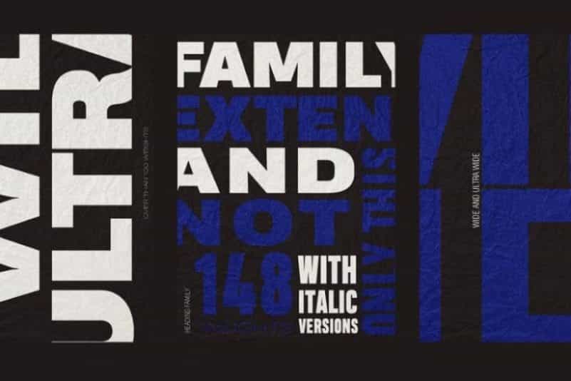 Heading Pro Wide Font Family Image 3